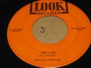 RARE ROCKABILLY 45 - ROYCE PORTER - YES I DO /OUR PERFECT ROMANCE - LOOK RECORDS