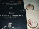 BEECHAM : LISZT A FAUST SYMPHONY 2LP SET 1959 HMV ASD 317/318 UK
