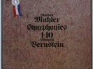 BERNSTEIN MAHLER COMPLETE SYMPHONIES GERMAN CBS STEREO 15 LP BOX GM 15 AS NEW