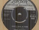 SONNY BURGESS**SADIE'S BACK IN TOWN**ROCK 'N' ROLL**THE LONDON LABEL**HEAR IT