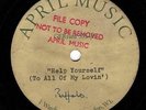 Northern Soul ACETATE 'Help yourself (to all my lovin') James and Bobby Purify ?
