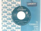 ROCKABILLY 45 RPM, EDDIE COCHRAN, SITTIN' IN THE BALCONY / DARK LONELY STREET