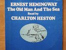 ERNEST HEMINGWAY The Old Man & The Sea HESTON 1976 CAEDMON 2084 US VINYL 2 x LP