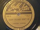 LIGHTNIN' HOPKINS Rare 78rpm on GOLD STAR 646 BABY PLEASE DON'T GO & DEATH BELLS