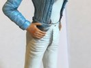 ARTIST PAINTED RESIN SKINHEAD FIGURE