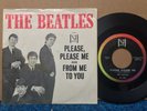 Beatles Please Please Me From Me To You VG+ PICTURE SLEEVE VJ BRACKET RAINBOW