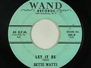 Doo-Wop 45 - Bette Watts - Let It Be - Wand - mp3
