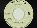 Elvis Presley 45 - Don't Be Cruel/Hound Dog - RCA Victor - mp3 - promo