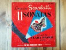 Westminster WL5072 - Scarlatti - 11 Piano Sonatas - Clara HASKIL - VERY RARE
