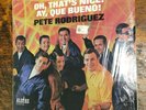 PETE RODRIGUEZ Ay Que Bueno  ALEGRE LP 1967 Latin Salsa VG+ VINYL Record USED