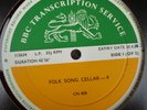 BBC TRANSCRIPTION SERVICE Folk Song Cellar 9 / 10 Shirley Collins Shirley Hart