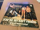 Queen Your My Best Friend Spain 1975 Original 7”ps Import Rare Sleeve