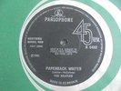 The Beatles - Paperback Writer 1968 UK 45 PARLOPHONE SUPER RARE SOLID CENTRE EX+