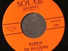 DEL-LOURDS: gloria / all alone SOLAR 7