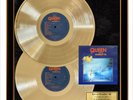 Queen Live at Wembley '86 Framed Gold Vinyl Records