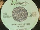 Hear Original Northern Soul 45: The Group Cecil Washington I Don't Like to Lose