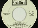 Rock 45 - Velvet Underground - Who Loves The Sun - Cotillion - mp3 - promo