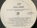 ETTA JAMES: RARE DBX DEMO Vinyl LP - MINT Condition  See Label For Contents.