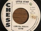 CHUCK BERRY Little Star / I'm Talking About You Rare Chess Promo Record 45