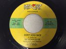 The Monticellos 45 Soul Northern Soul Red Cap Don't Hold Back rare vg-/vg player