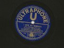 DJANGO REINHARDT 78 RPM ULTRAPHONE AP 1647 CHASING SHADOWS/I HAVE MY MOMENTS