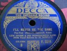 LEW STONE -AL BOWLLY---BALLONS--DECCA F.3314--VG+
