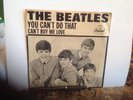 Beatles 45 cant buy me love/ you cant do that