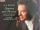 ITZHAK PERLMAN   'J.S BACH, SONATEN UND PARTITEN'   ED1. DMM REC. EMI. RARE