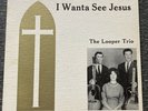 i want to see jesus- the looper trio- rare private press lp