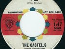 Castells – Warner Bros. 5421 – I Do/Teardrops - Doo Wop Beach Boys Surf 45 RPM