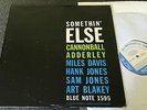 CANNONBALL ADDERLEY-SOMETHIN' ELSE-1966 VINYL LP-MILES DAVIS-BLP 1595 (G+/EX)
