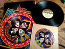 KISS Rock And Roll Over Casablanca LP NM with STICKER 1976 Rock Steady vinyl