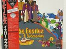 BEATLES / YELLOW SUBMARINE JAPAN ISSUE LP RED WAX MONO W/OBI, INSERT, POSTCARD
