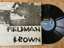 MORTON FELDMAN EARLE BROWN Feldman Brown LP 1970 Mainstream promo VG++/VG+