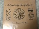 great big pile of leaves youre always on my mind vinyl record beer oop Copeland