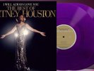 WHITNEY HOUSTON I WILL ALWAYS LOVE YOU BEST OF 2X VINYL NEW  LIMITED PURPLE LP