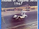 Sounds of Laguna Seca 1967 LP Vintage Formula One Auto Racing Sound Effects VG+