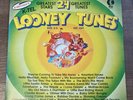 K-Tel Looney Tunes 24 Greatest Stars and Tunes Vinyl LP -1976- Pre Owned.