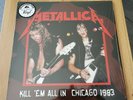METALLICA: Kill 'em all in Chicago LP Clear Vinyl rare #26 / 100