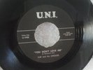 Ulie and the Uniques 45rpm You Don't Me/After School Soul/Pop RARE U.N.I. VG