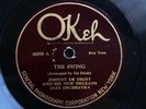 JOHNNY DE DROIT & HIS NEW ORLEANS JAZZ ORCH THE SWING/ NEW ORLEANS BLUES OKEH 78
