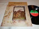 Led Zeppelin IV 4 Untitled Zoso EX Vinyl LP w Stairway Insert - Classic Records