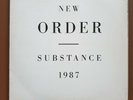 NEW ORDER - SUBSTANCE 1987 1ST PRESS EMBOSSED X2 VINYL LP - FREE P&P