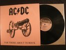 AC/DC - For Those About To Rock - 1981 Vinyl 12'' Lp./ VG+/ Hard Rock Metal