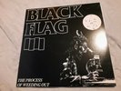 Black Flag The Process Of Weeding Out Original Vinyl Pressing Rare. Damaged.