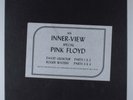 PINK FLOYD An Interview Special INNERVIEW 4XLP VG+ boxset w/ cue sheets   