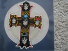 1 x VINYL GUNS AND ROSES SHAPE SWEET CHILD O MINE GEFFEN 1987 kiss