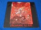 KREATOR / Pleasure To Kill RARE ORIG GERMANY 1st PRESS LP 1986 THRASH METAL GEM