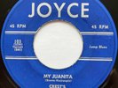 CRESTS My Juanita/Sweetest One DOO WOP 45 Joyce *hear*