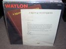 WAYLON JENNINGS a man called hoss ( country ) SIGNED PROMO LETTER